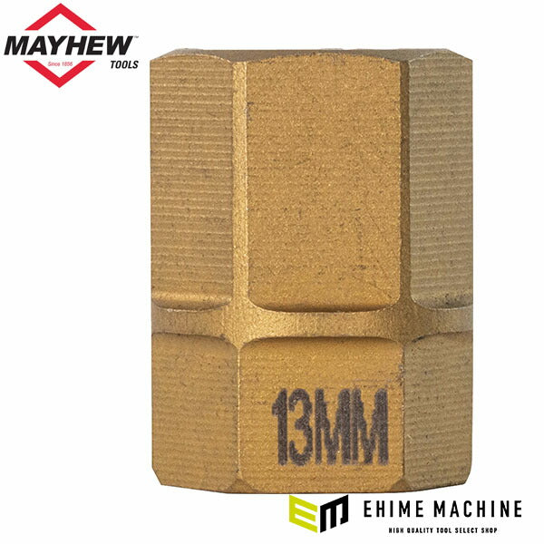 日本正規品 メイヒュー 13mm六角ビットソケット 1/4SQ 1/2HEX 16141 (0045256161419) MAYHEW