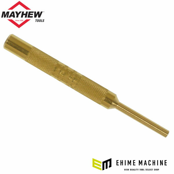 日本正規品 メイヒュー 真鍮製 平行ピンポンチ 4.0x100mm 25715