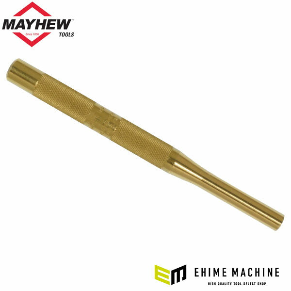 日本正規品 メイヒュー 真鍮製 平行ピンポンチ 6.0x100mm 25717