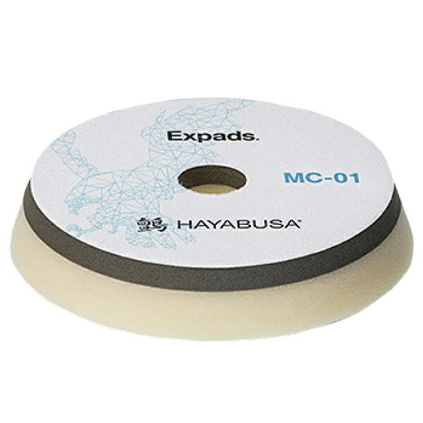 HAYABUSA ハヤブサ モルトフォームスポンジバフ超微粒子目 Φ175 MF1-175 最終仕上げ用 カーポリッシャー ルペスポリッシャーに最適