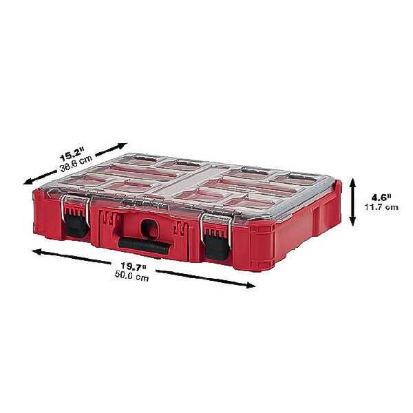日本正規品 ミルウォーキー PACKOUT オーガナイザーMサイズ (48-22-8430)(4573592050143) milwaukee