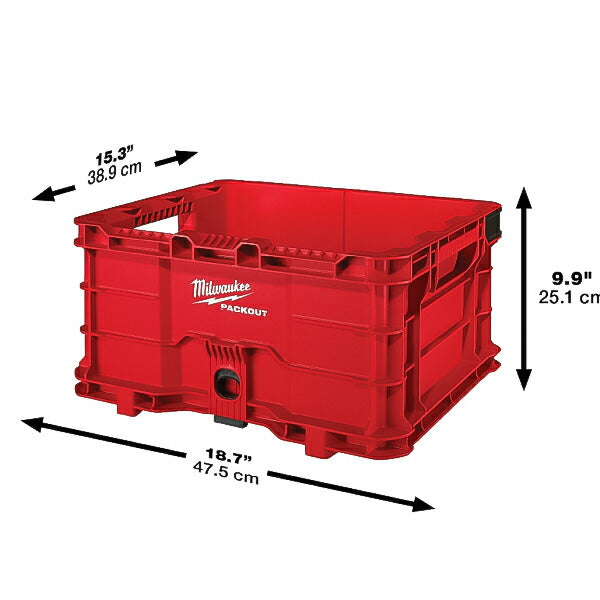 日本正規品 ミルウォーキー PACKOUT コンテナ (48-22-8440)(4573592050228) milwaukee