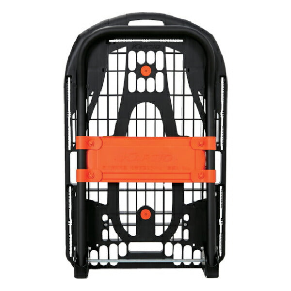 TRUSCO 樹脂台車 NEWカルティオ 780x490 MPK-780-BK 折りたたみ式台車 黒 軽量化6.8kg 安定性向上 トラスコ中山
