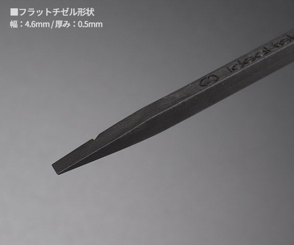 日本正規品 アイデアルテック ソルダーエイド 2 チゼル型/湾曲型 ESD 静電気帯電防止 はんだ付け補助工具 内張はがし スイス製 (MPT2SV.IT)(7640144716707) ideal-tek
