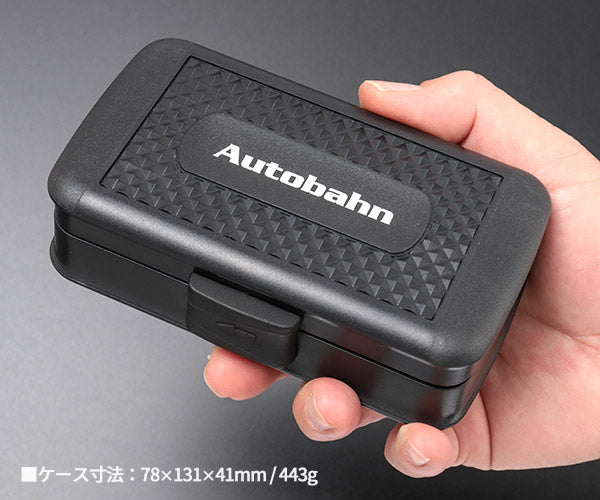 Autobahn 35PC 6.3sq.(1/4) ミニラチェット スタビーソケット&ビットセット (MR-2035BS)(4989530993364) アウトバーン