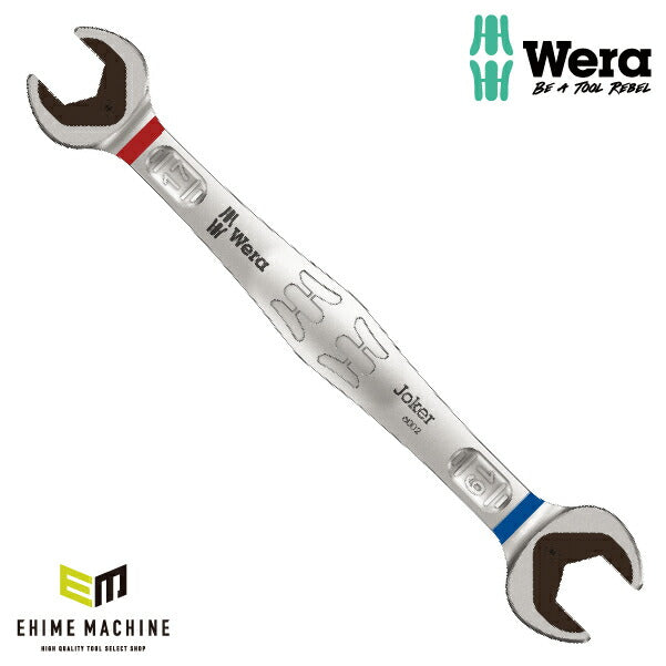 日本正規品 Wera 003765 6002 ジョーカー 進化系スパナレンチ サイズ17×19mm ダブルオープンレンチ 05003765001 ヴェラ ベラ