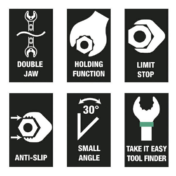 日本正規品 Wera 003765 6002 ジョーカー 進化系スパナレンチ サイズ17×19mm ダブルオープンレンチ 05003765001 ヴェラ ベラ