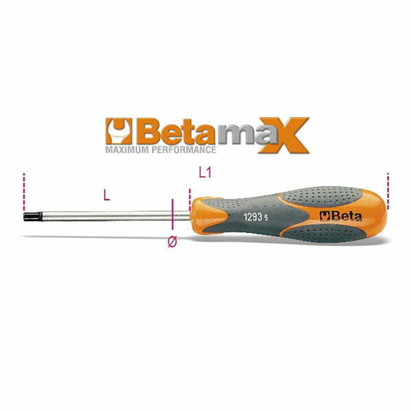 日本正規品 ベータ 六角棒ドライバー 3mm (1293ES 3)(8014230383699) Beta