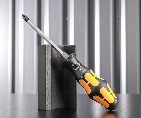 日本正規品 Wera 017010 917 SPH ネジノミ 貫通タイプ プラスドライバー 先端サイズPH 2 ネジ締め ハツリ タガネ 05017010001 ヴェラ ベラ