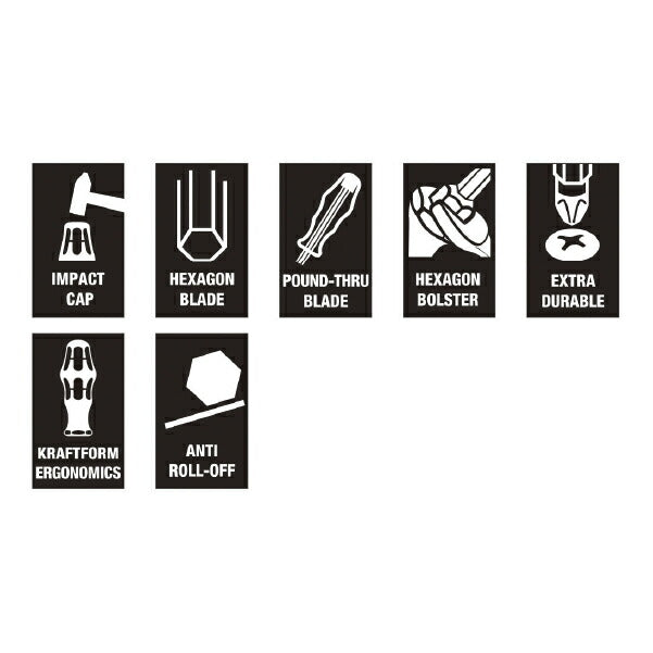 日本正規品 Wera 018274 932ネジノミ 貫通タイプ マイナスドライバー 先端サイズ2.5x14.0mm ネジ締め ハツリ タガネ 05018274001 ヴェラ ベラ