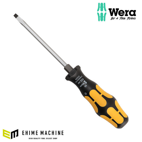 日本正規品 Wera 018300 932 AS ネジノミ 貫通タイプ マイナスドライバー 先端サイズ0.8x4.5mm ネジ締め ハツリ タガネ 05018300001 ヴェラ ベラ