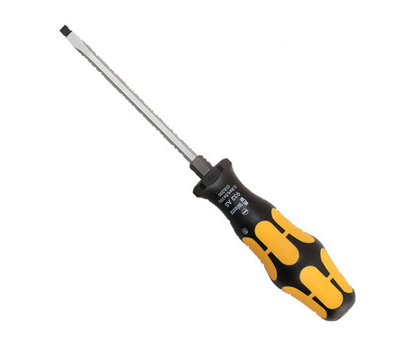 日本正規品 Wera 018300 932 AS ネジノミ 貫通タイプ マイナスドライバー 先端サイズ0.8x4.5mm ネジ締め ハツリ タガネ 05018300001 ヴェラ ベラ