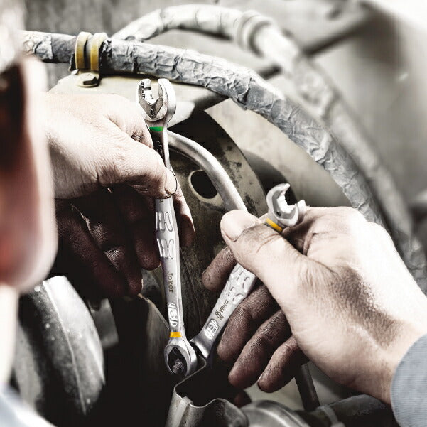 日本正規品 Wera 020022 6000/6002 ジョーカー 進化系ギアレンチ ミリサイズセット コンビネーションレンチ/ダブルオープンレンチ 6本組 05020022001 ヴェラ ベラ