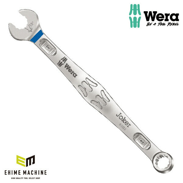日本正規品 Wera 020198 6003 ジョーカー 進化系コンビネーションレンチ サイズ6mm 十二角スパナメガネレンチ 05020198001 ヴェラ ベラ