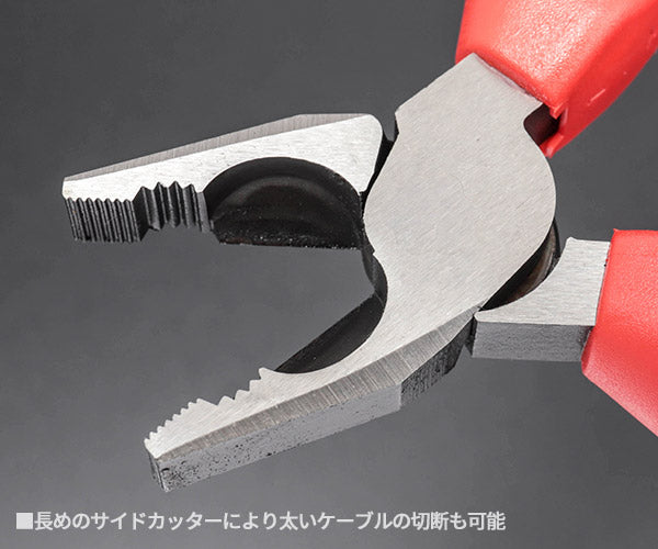 日本正規品 クニペックス 強力型ペンチ (0202-180)(4003773034896) 業務向け KNIPEX