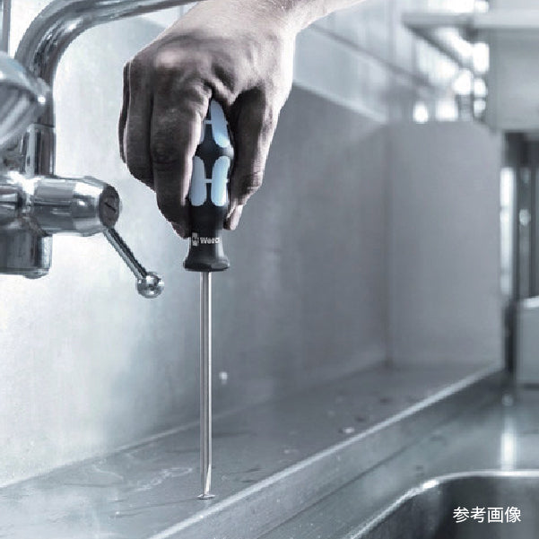 日本正規品 Wera 032006 3334 ステンレスマイナスドライバー 先端サイズ1.2x8.0mm 05032006001 ヴェラ ベラ