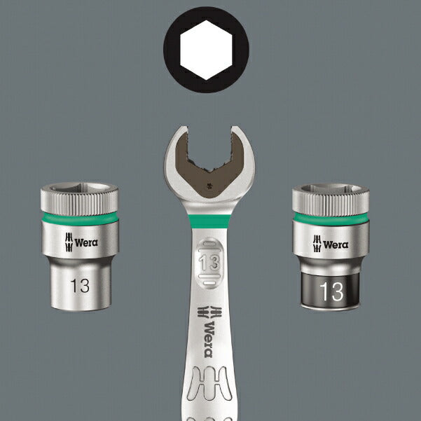 日本正規品 Wera 073273 6000 ジョーカー 進化系ギアレンチ サイズ13mm コンビネーションレンチラチェットレンチ 05073273001 ヴェラ ベラ