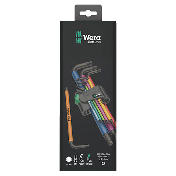日本正規品 ヴェラ 1.5-10mm /9本組Ball Hex-Plusキーレンチ (073593)(4013288165688) ベラ Wera