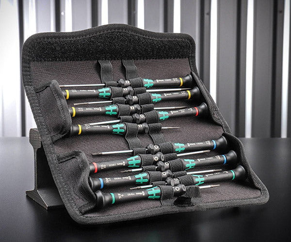 日本正規品 Wera 073675 精密ドライバーセット12本組 ポーチ付き プラス・マイナス・六角・トルクス 05073675001 ヴェラ ベラ