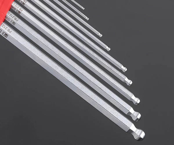 日本正規品 PBスイスツールズ ホルダー付ボールポイントロング六角レンチセット 9本組 (212.LH-10CN) (7610733235476)