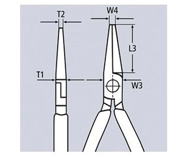日本正規品 クニペックス ラジオペンチ (2505-160)(4003773022817) 業務向け KNIPEX