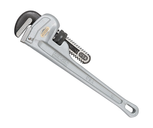 RIDGID リジッド 31095 814 アルミストレートパイプレンチ 全長350mm