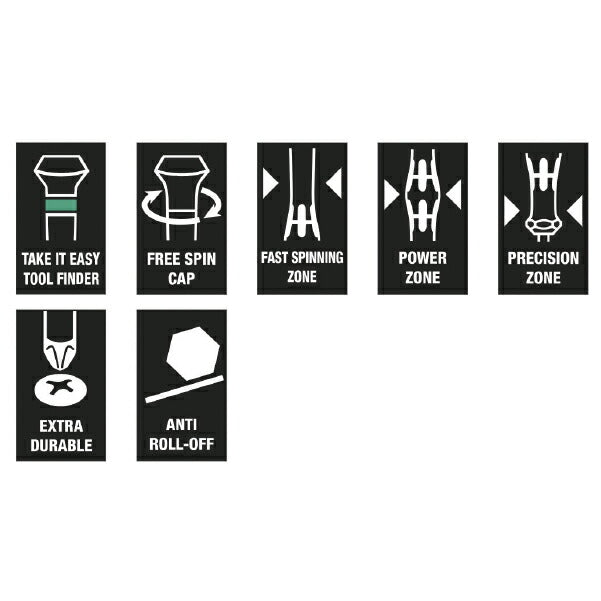 日本正規品 Wera 345290 2050 PH ブラックポイント早回し精密ドライバー プラスドライバー 先端サイズPH000 05345290001 ヴェラ ベラ