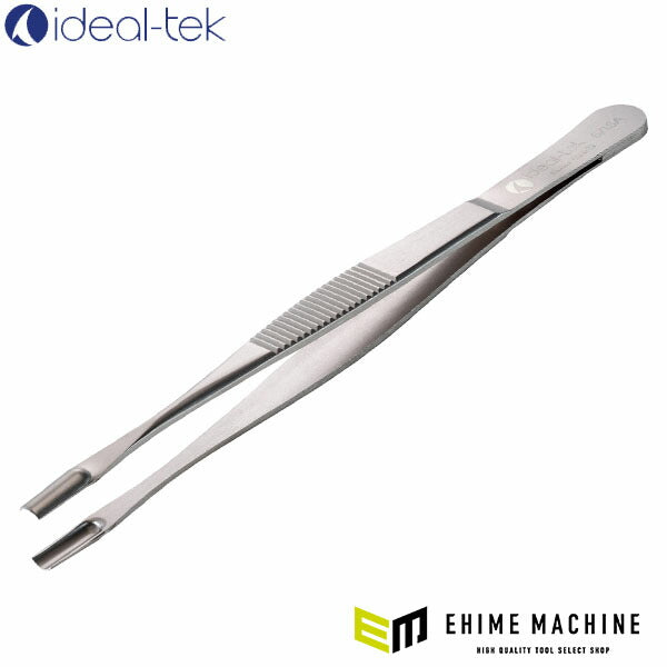 日本正規品 アイデアルテック 5MM筒縦 ステンレスピンセット(耐酸/磁) (571.SA.1.IT)(7640144712082) ideal-tek