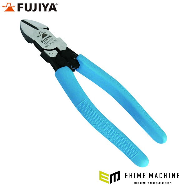 フジ矢 ハイパワーニッパー エラストマー樹脂グリップ 圧着機能付 175mm (700-175)(4952520070079) FUJIYA 工具