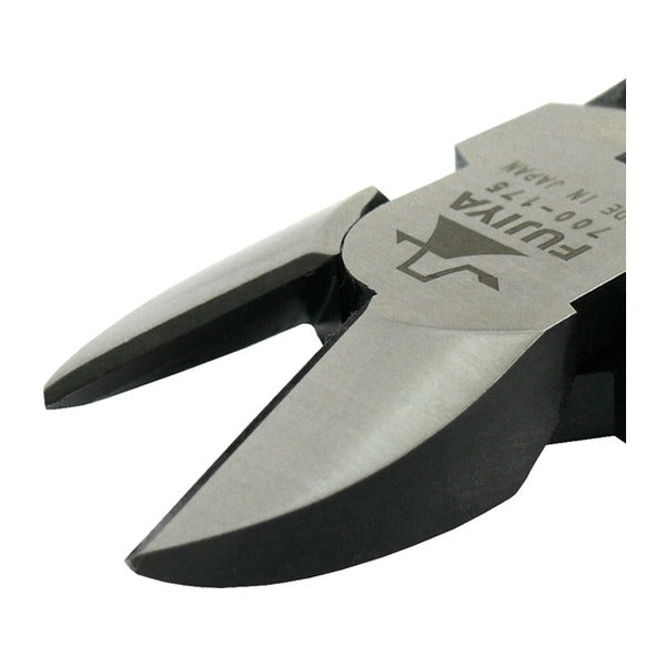 フジ矢 ハイパワーニッパー エラストマー樹脂グリップ 圧着機能付 175mm (700-175)(4952520070079) FUJIYA 工具