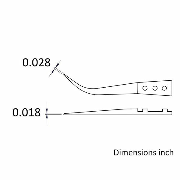 日本正規品 アイデアルテック セラミックチップ交換式 ESDピンセット (7ZJ.SA.0.IT)(7640144719043) ideal-tek