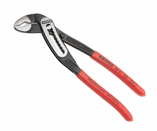 【11月の特価品】日本正規品 クニペックス アリゲーター ウォーターポンププライヤー (8801-180)(4003773035480) 業務向け KNIPEX