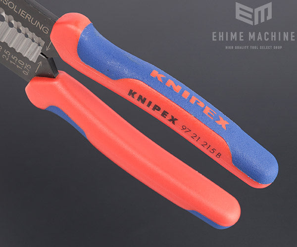【11月の特価品】日本正規品 クニペックス クリンピングプライヤー (9721-215B)(4003773019695) 業務向け KNIPEX