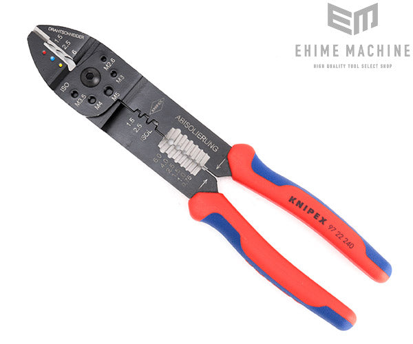 日本正規品 クニペックス クリンピングプライヤー (9722-240)(4003773070726) 業務向け KNIPEX