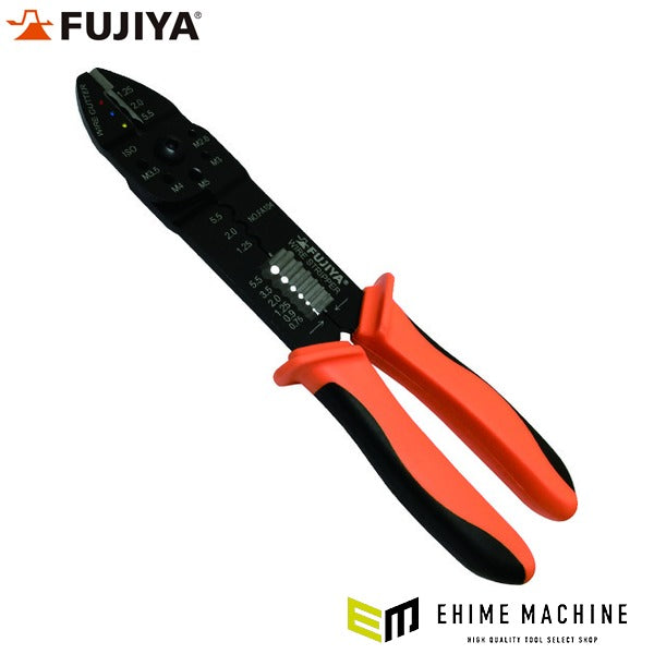 フジ矢 万能電工ペンチ 240mm 絶縁・裸端子用 (FA104)(4952520067109) FUJIYA 工具