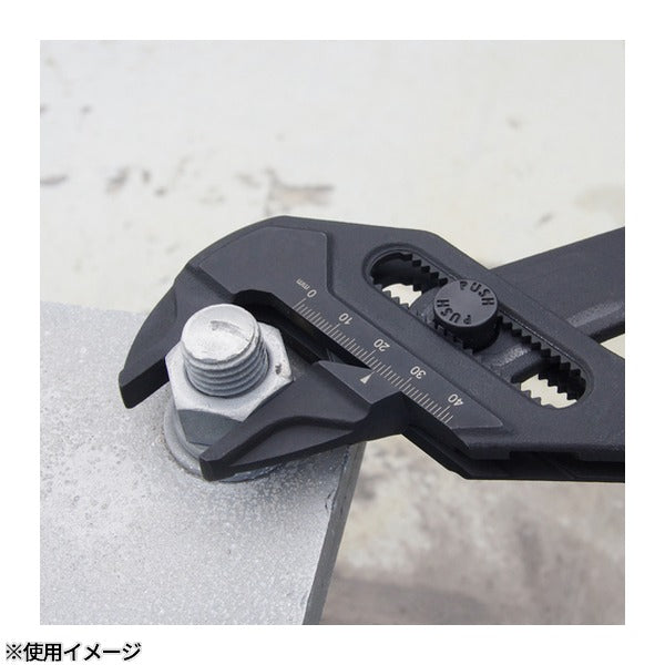 フジ矢 パワーモンキープライヤー(黒金) (FLM-45-BG)(4952520852309) FUJIYA 工具