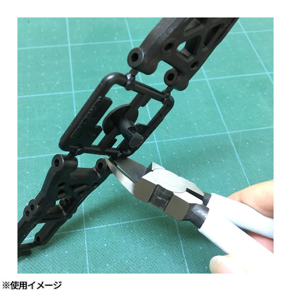 フジ矢 片刃プラスチックニッパー125mm(ラウンド刃) (HP940-125XR)(4952520009307) FUJIYA 工具