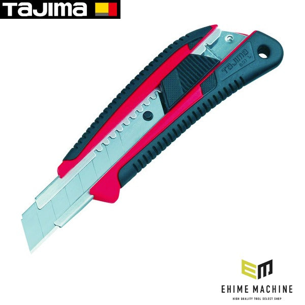 タジマ オートロック グリーL 赤 クリアケース (LC560RCL)(4975364018229) TAJIMA TJMデザイン