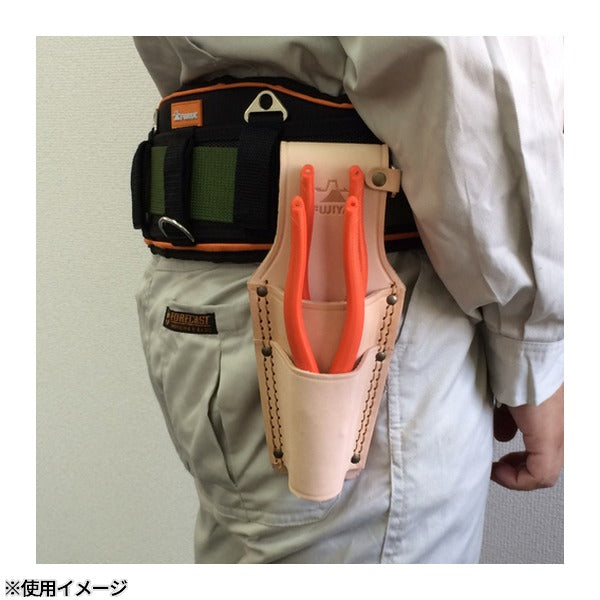 フジ矢 ペンチホルダー(Dカン付・ペンチ2段差し) (LP-3D)(4952520411520) FUJIYA 工具