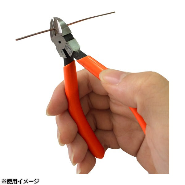 フジ矢 ミニテックスモールニッパー(バネ付) 110mm (MP4-110)(4952520082348) FUJIYA 工具
