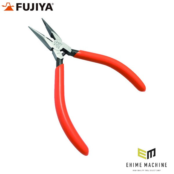 フジ矢 ミニテックミニショートノーズラジオペンチ(バネ付) 110mm (MP9-110)(4952520033340) FUJIYA 工具