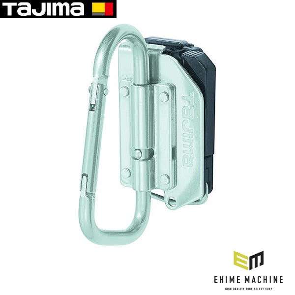 タジマ 着脱式工具ホルダーステン 折りたたみ式 カラビナ 大 (SFKHS-CLF)(4975364260345) TAJIMA TJMデザイン