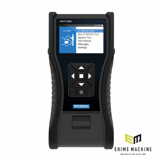 ミドトロニクスAI内蔵バッテリーテスター プリンター内蔵 MVT-100P (4571154940635) MIDTRONICS 東洋エンタープライズ