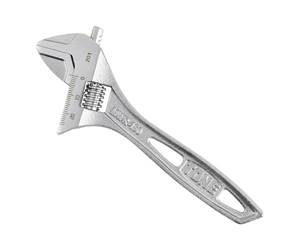 TONE ハイパーウォームモンキレンチ(目盛付) 全長150mm (MWR-150)(4953488410495) トネ