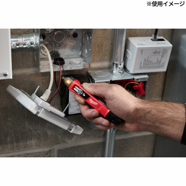 日本正規品 ミルウォーキー 検電器 非接触式 交流専用 デュアルレンジ LEDライト付 検電テスター (NCVDDF APJ) (4573592057821) milwaukee