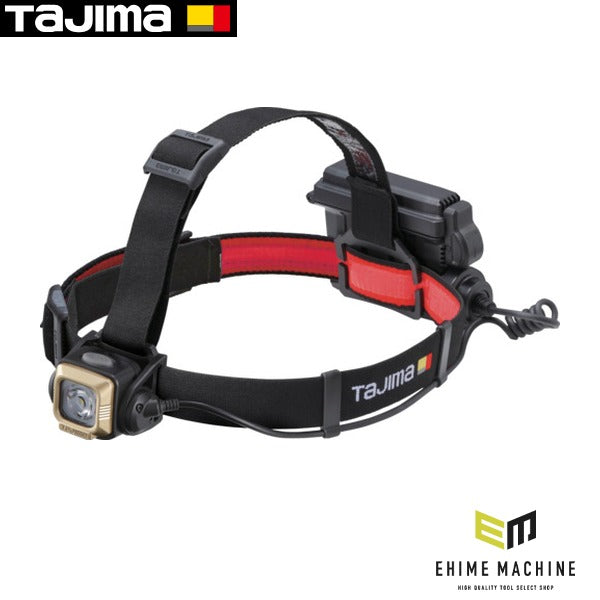 タジマ ヘッドライト NDS 500lm 大径照射 3730セット (NDS50A-H30)(4975364362308) TAJIMA TJMデザイン