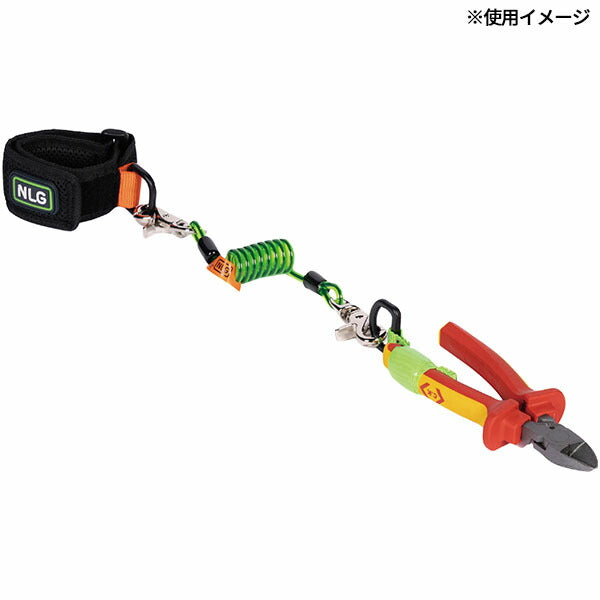 NLG ツールテザー(非導電性) 12mm×60mm 最大荷重1kg (101375)(5060572180062) Never Let Go エヌエルジー イギリス