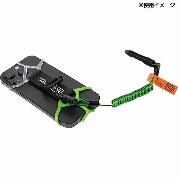 NLG スマートフォン用ツールハーネス 最大荷重0.5kg (101600)(5060572181038) スマホハーネス Never Let Go エヌエルジー イギリス