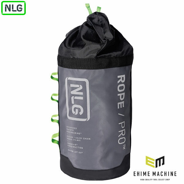 NLG 高所作業用ロープポーチ 最大荷重5kg (101718)(5060572181489) Never Let Go エヌエルジー イギリス