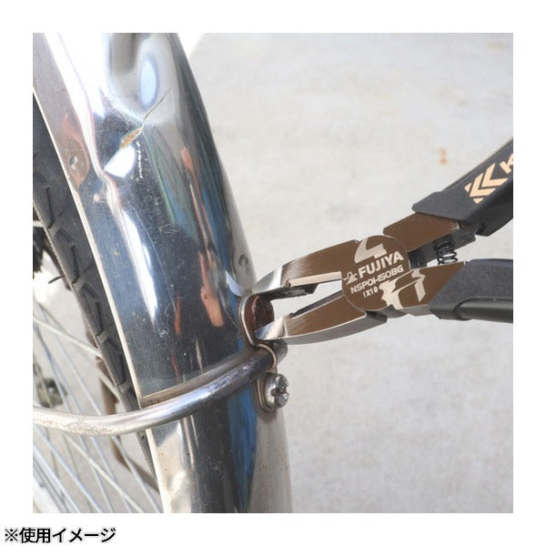 フジ矢 ネジバスター ネジ外しプライヤー(黒金) (NSP01-150BG)(4952520002711) FUJIYA 工具